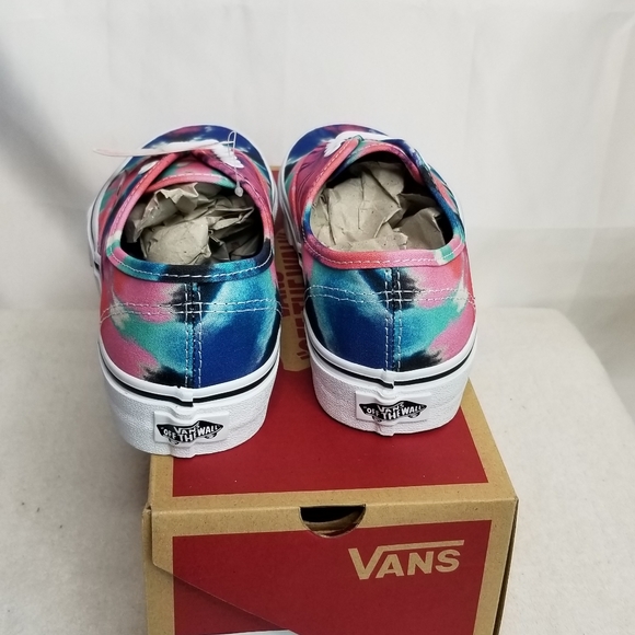 Van's off the Wall Tie Dye Multi True Sneaker Sz8 - Picture 8 of 8